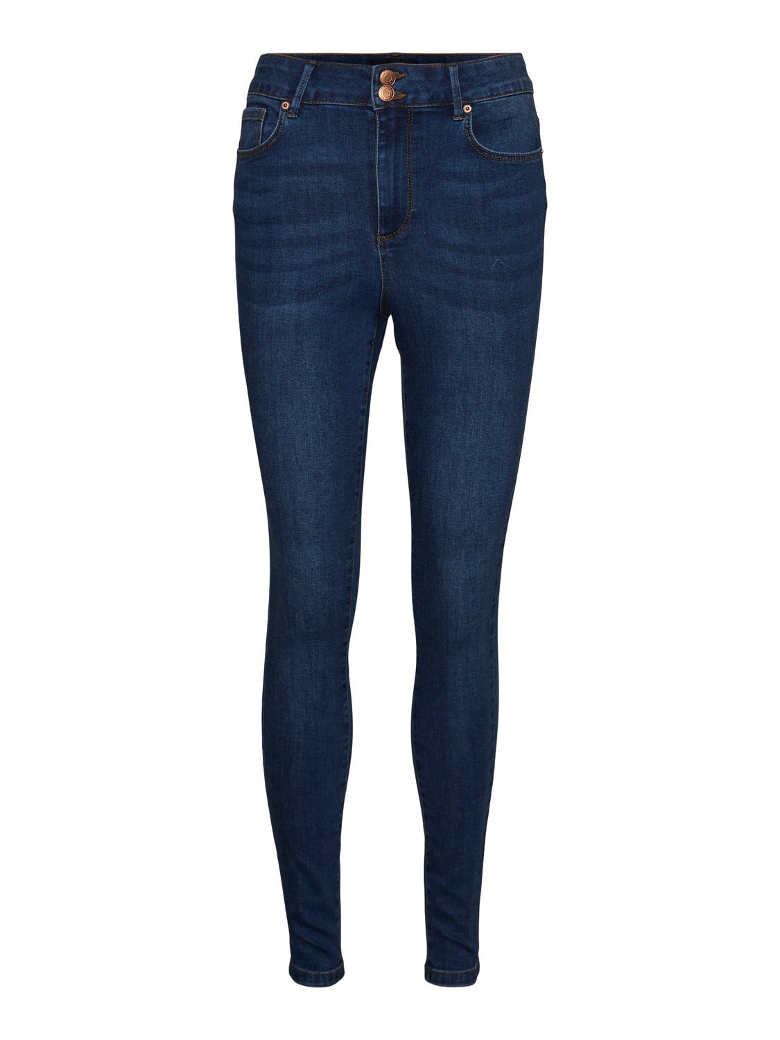 VMSOPHIA Hohe Taille Slim Fit Jeans