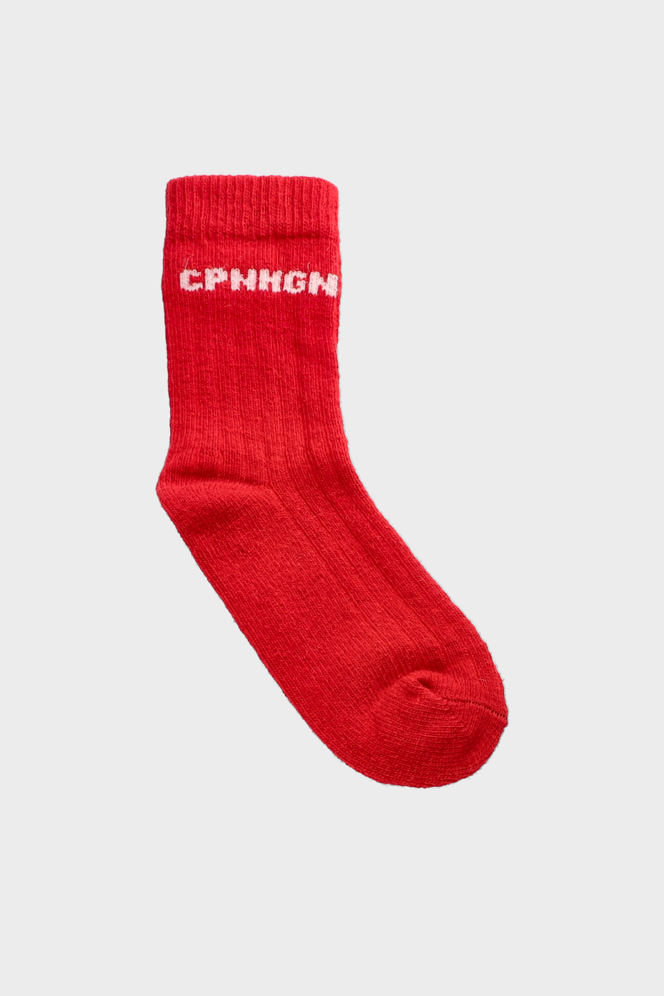 CPH WOOL SOCKS 1 wool mix red