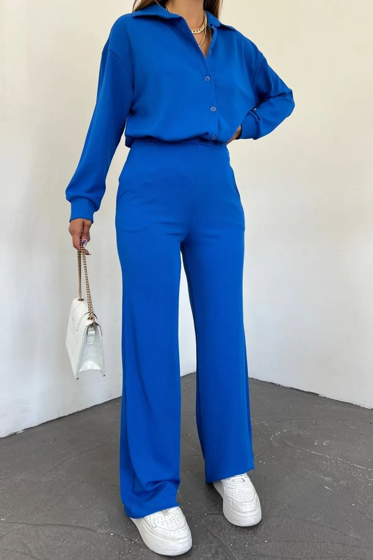 lovebox  Zweiteiler - Blau - Regular Fit