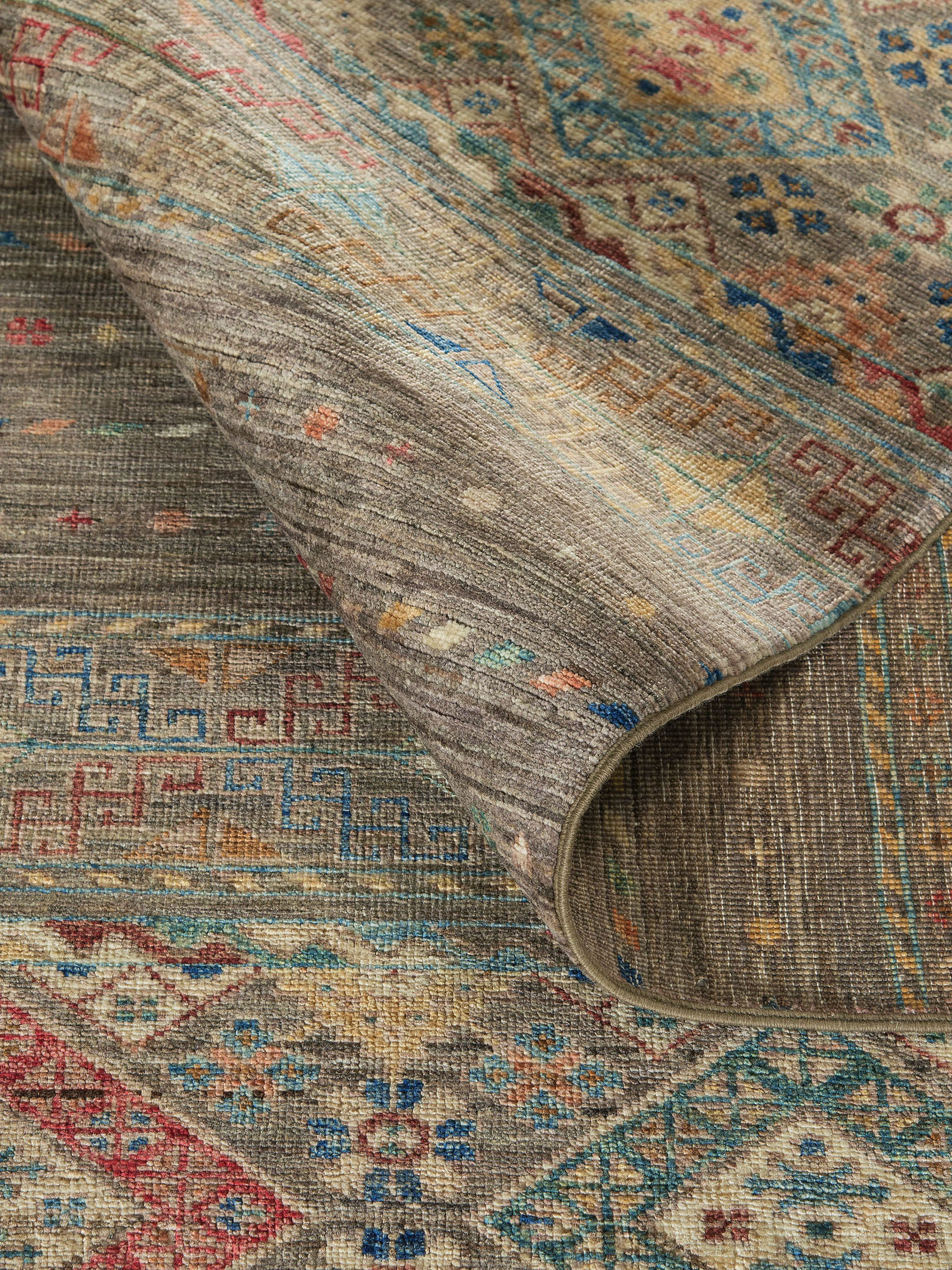 Chobi Schal ca. 171 x 238 cm, Unikat / Einzelstück