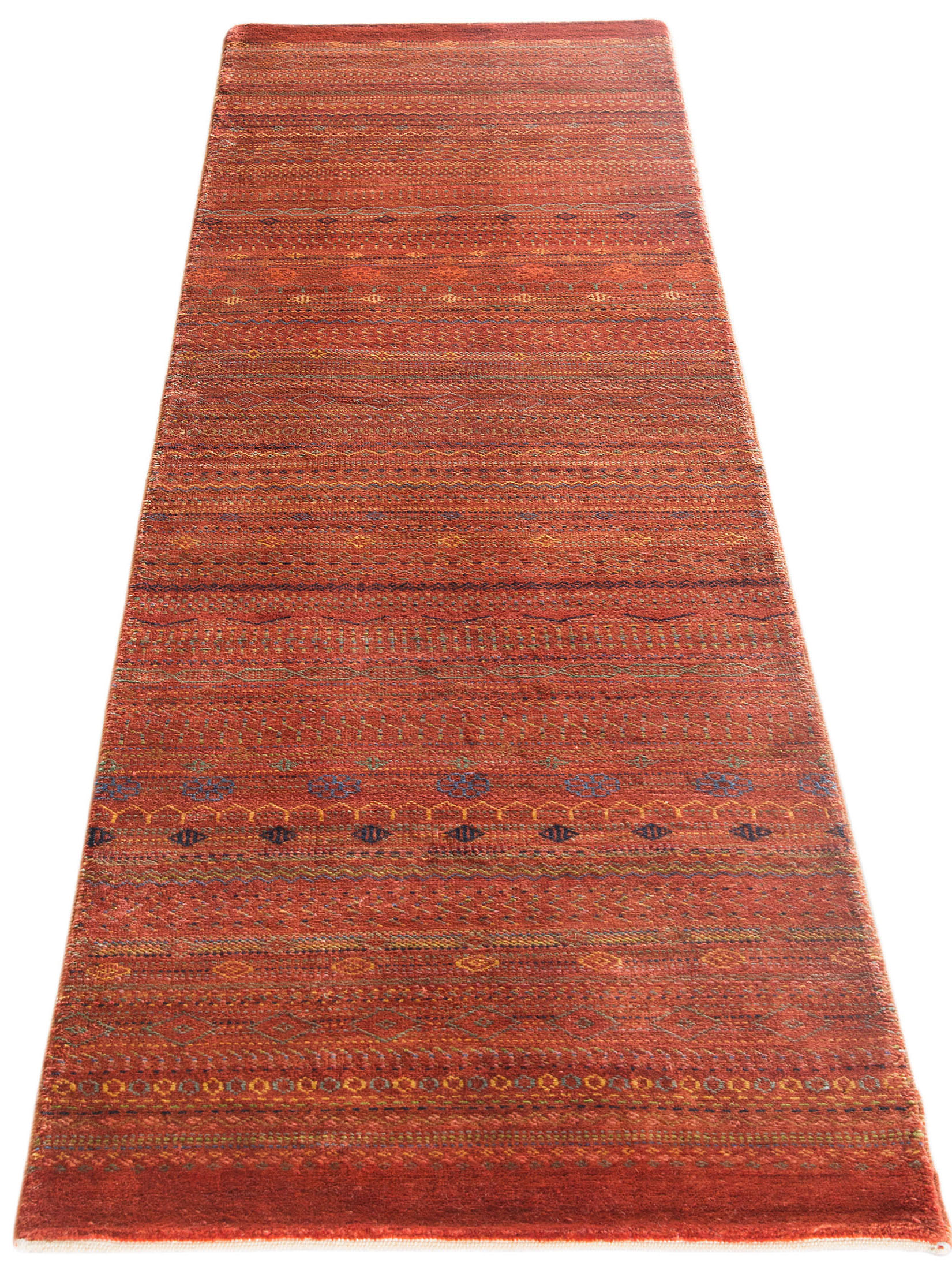 Contemporary Gabbeh ca. 74 x 303 cm, Unikat / Einzelstück