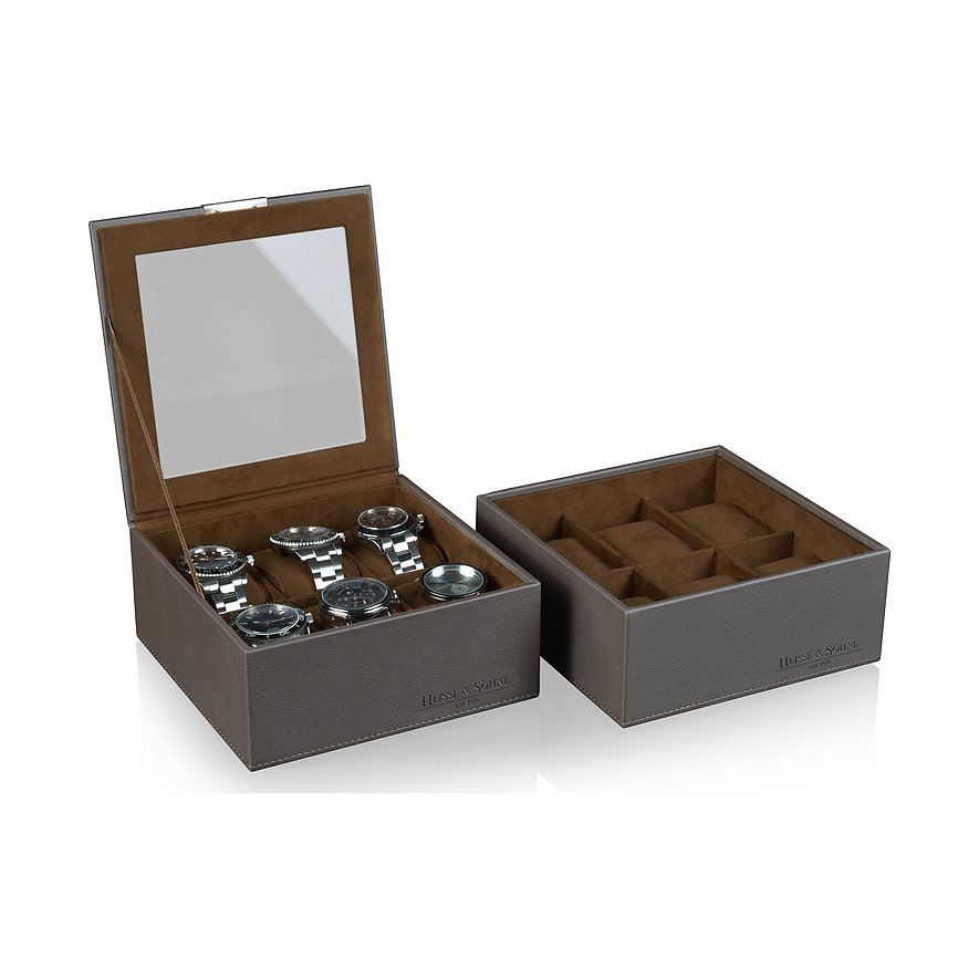 Heisse & Söhne Stapelbox Oberteil Uhren
