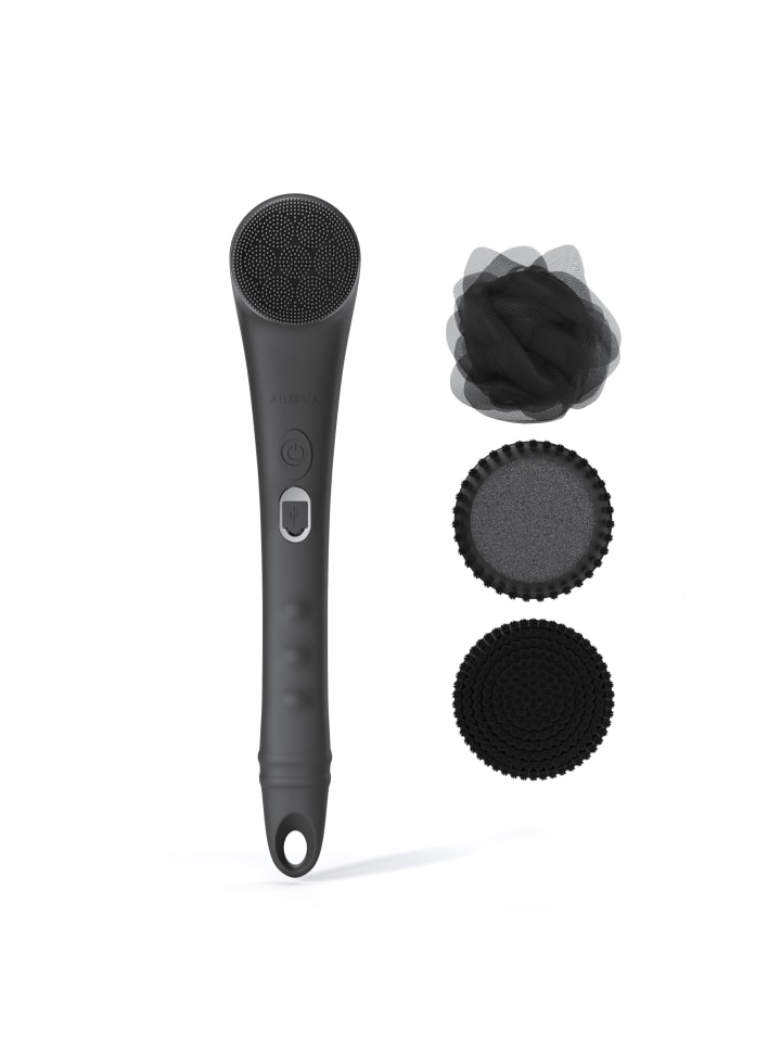 Ailoria GENTLE LUXE 4-in-1 Körper- und Wellnessbürste in schwarz günstig kaufen onesize