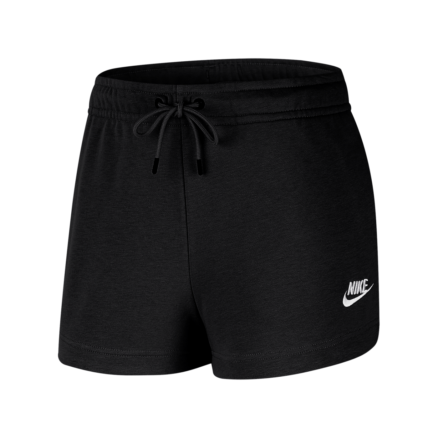 Nike Essential Short Damen Schwarz Weiss F010