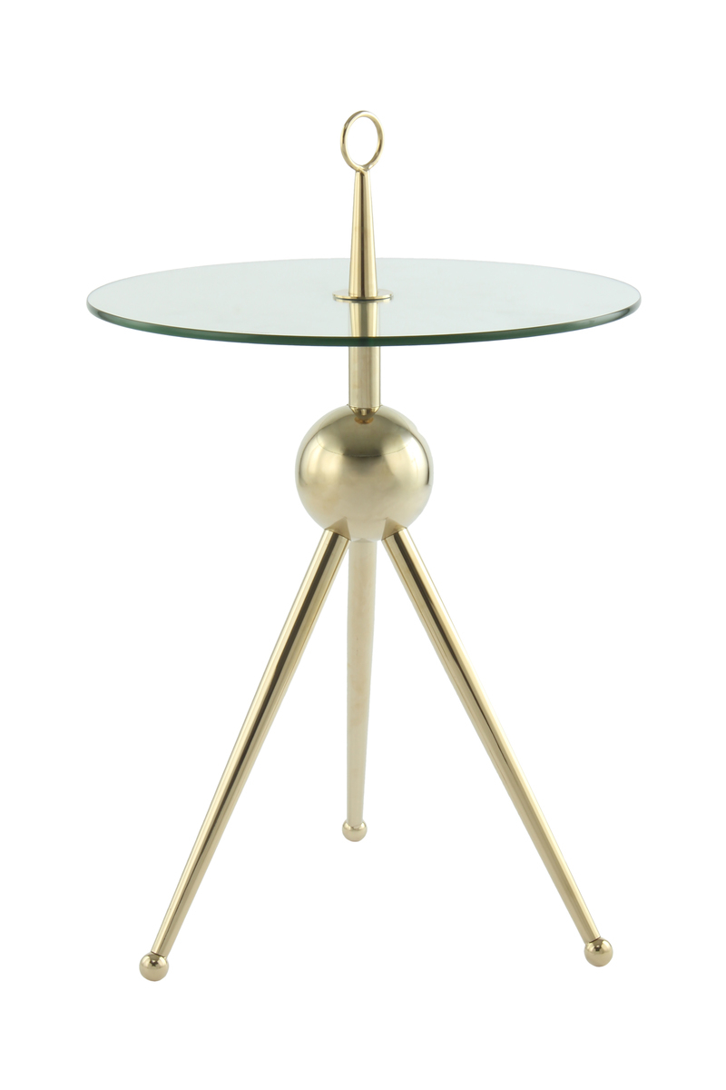 Kayoom Beistelltisch Ontario 325 Gold / Klar