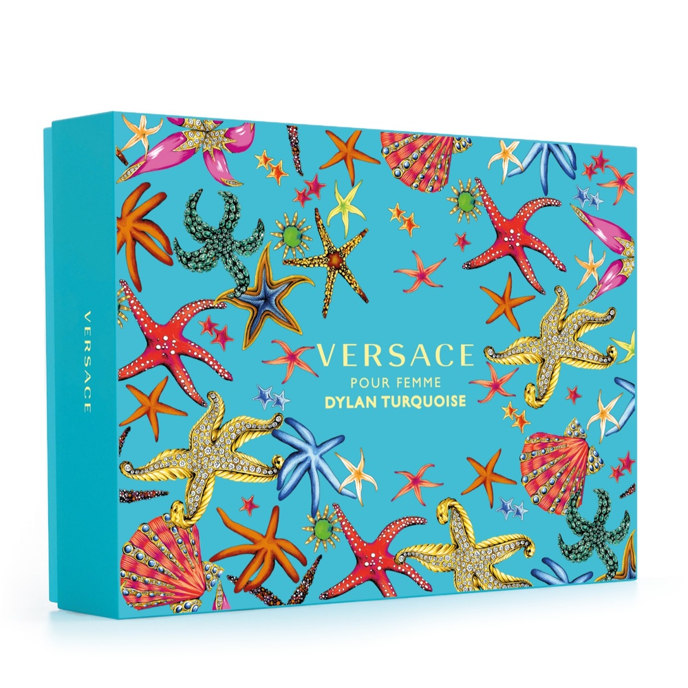 Versace Coffret VERSACE Dylan Turquoise 50ml + 2 cadeaux Coffret Eau de Toilette + 2 cadeaux