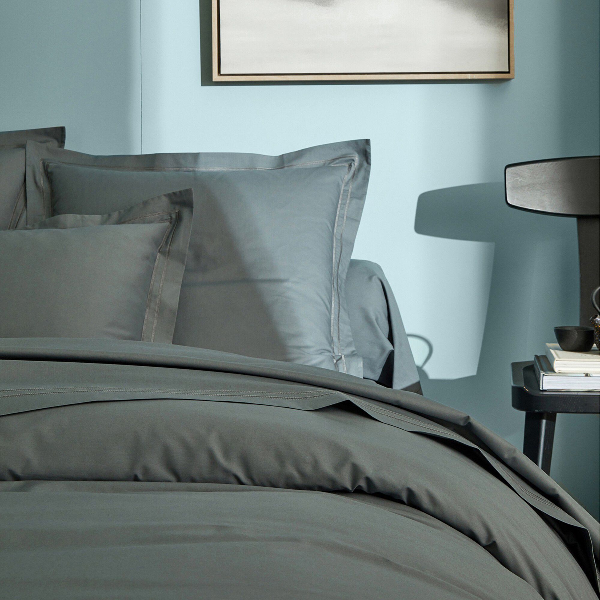 Linge de lit uni percale
