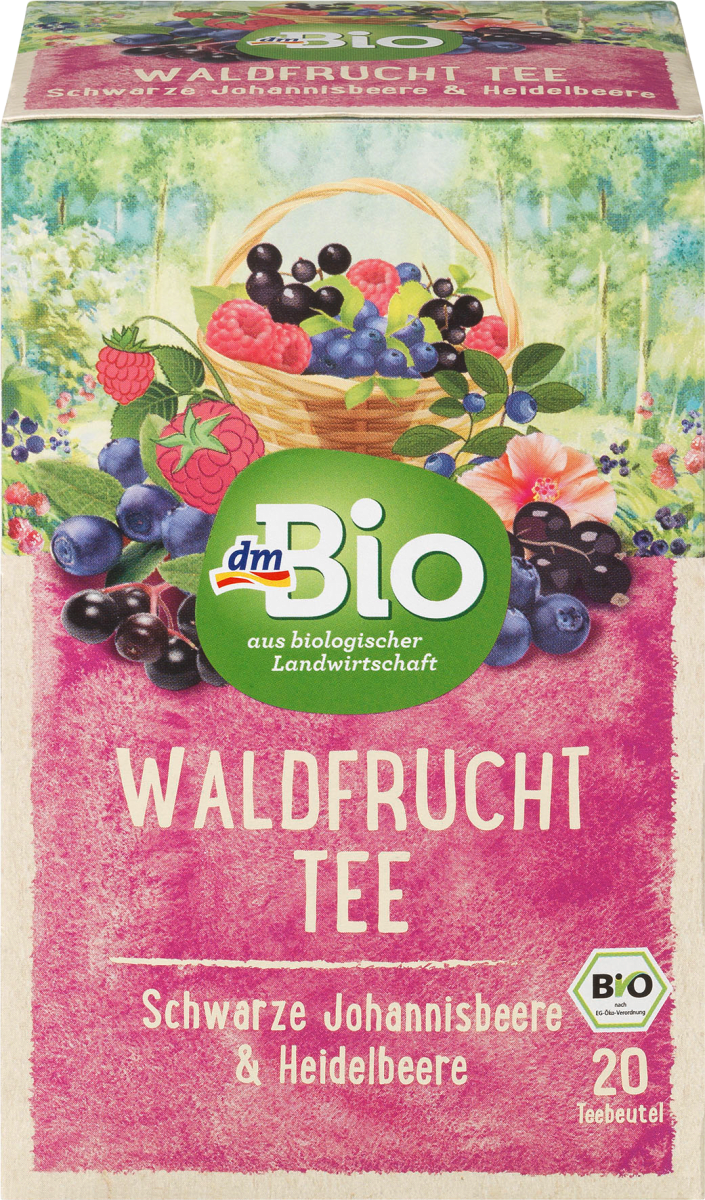 Früchtetee Waldfrucht (20 Beutel), 0,05 kg