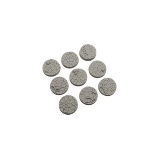Wasteland Bases, Round 28mm (5)