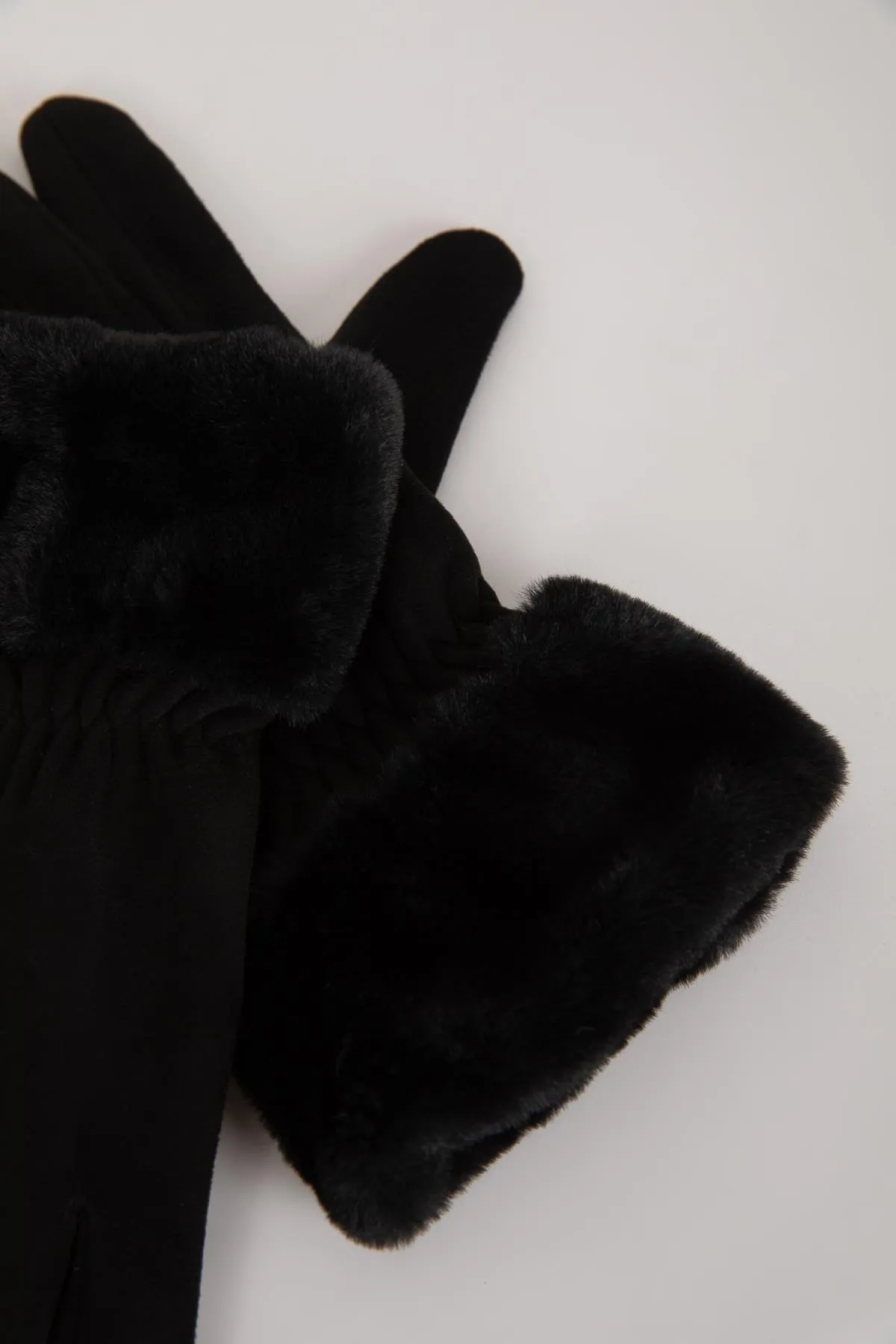 DeFacto  Handschuhe - Schwarz - Unifarben