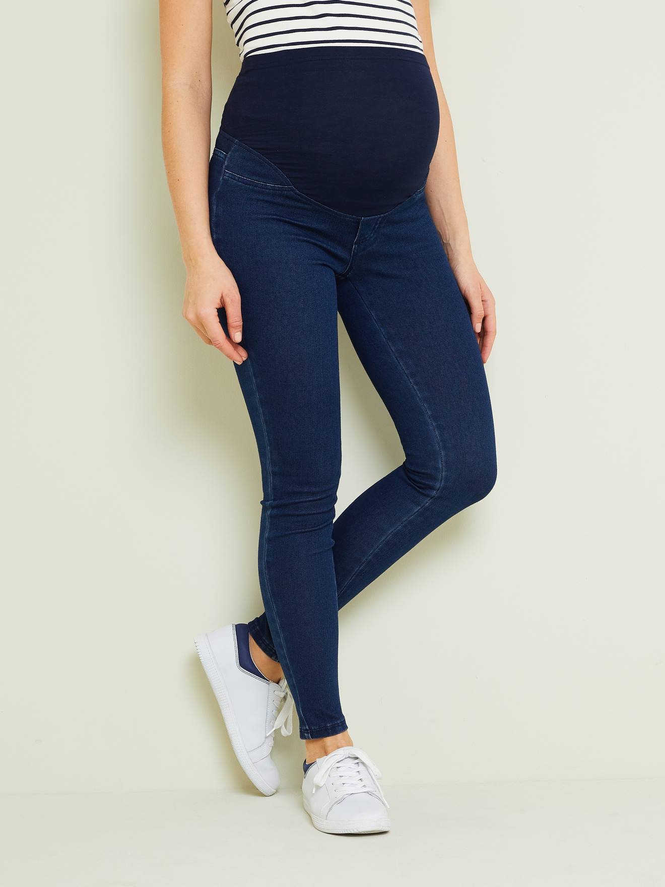 Vertbaudet Nahtlose Umstands-Jeggings - grau
