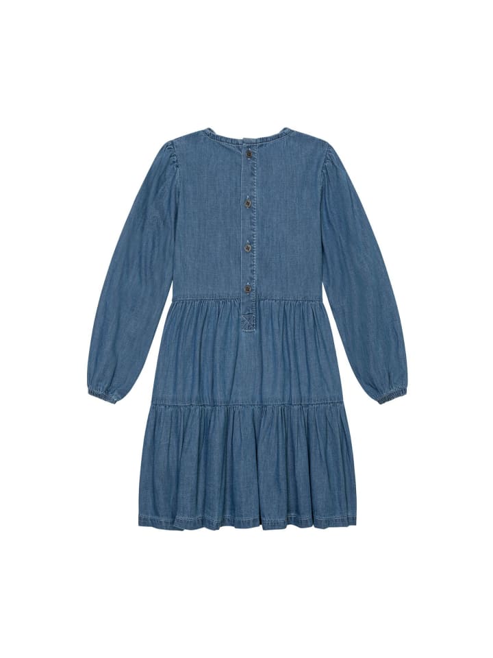 Minoti Jeanskleid Fleurs 2 in blau günstig kaufen