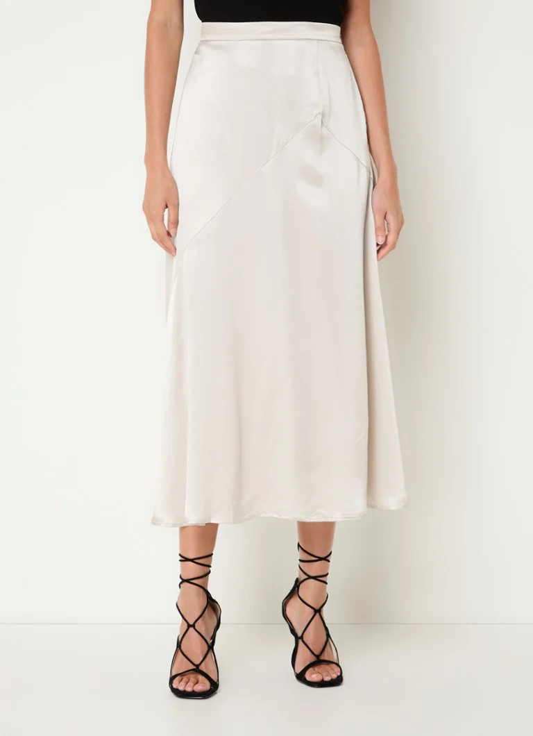 Phase Eight Ophelia Satin-Midirock