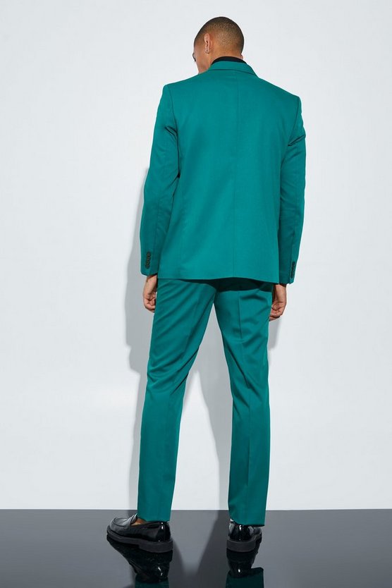 Einreihige kastige Oversize Anzugjacke