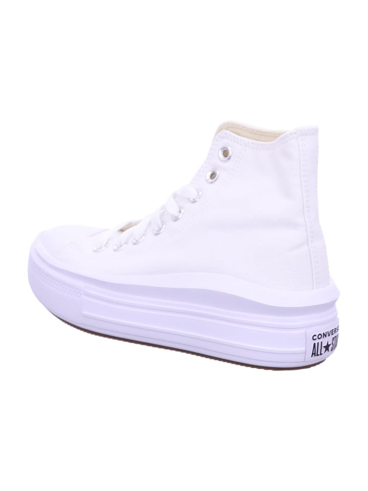 Converse Damen- Schnürschuhe ALL STAR MOVE PLATFORM in Rot günstig kaufen