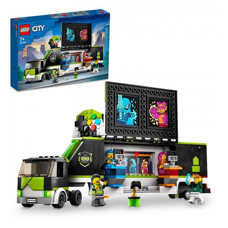 60388 Le camion de tournois de jeux vidéo LEGO City