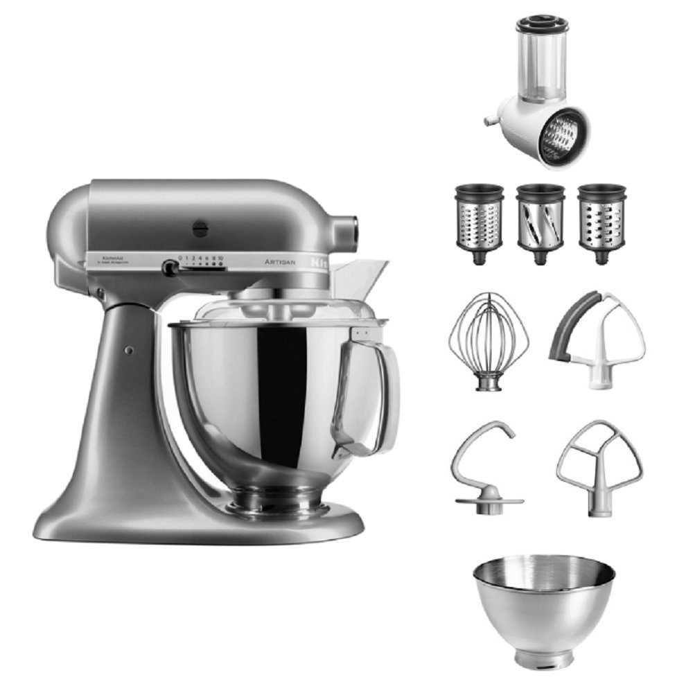 KitchenAid Küchenmaschine KitchenAid 4,8 L 5KSM175 Artisan Küchenmaschine Beginnerset