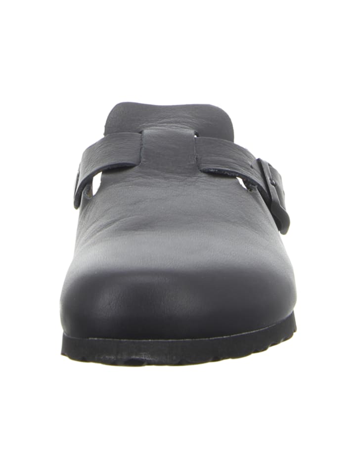 natural sense Pantolette Clogs Tieffußbett black in schwarz günstig kaufen
