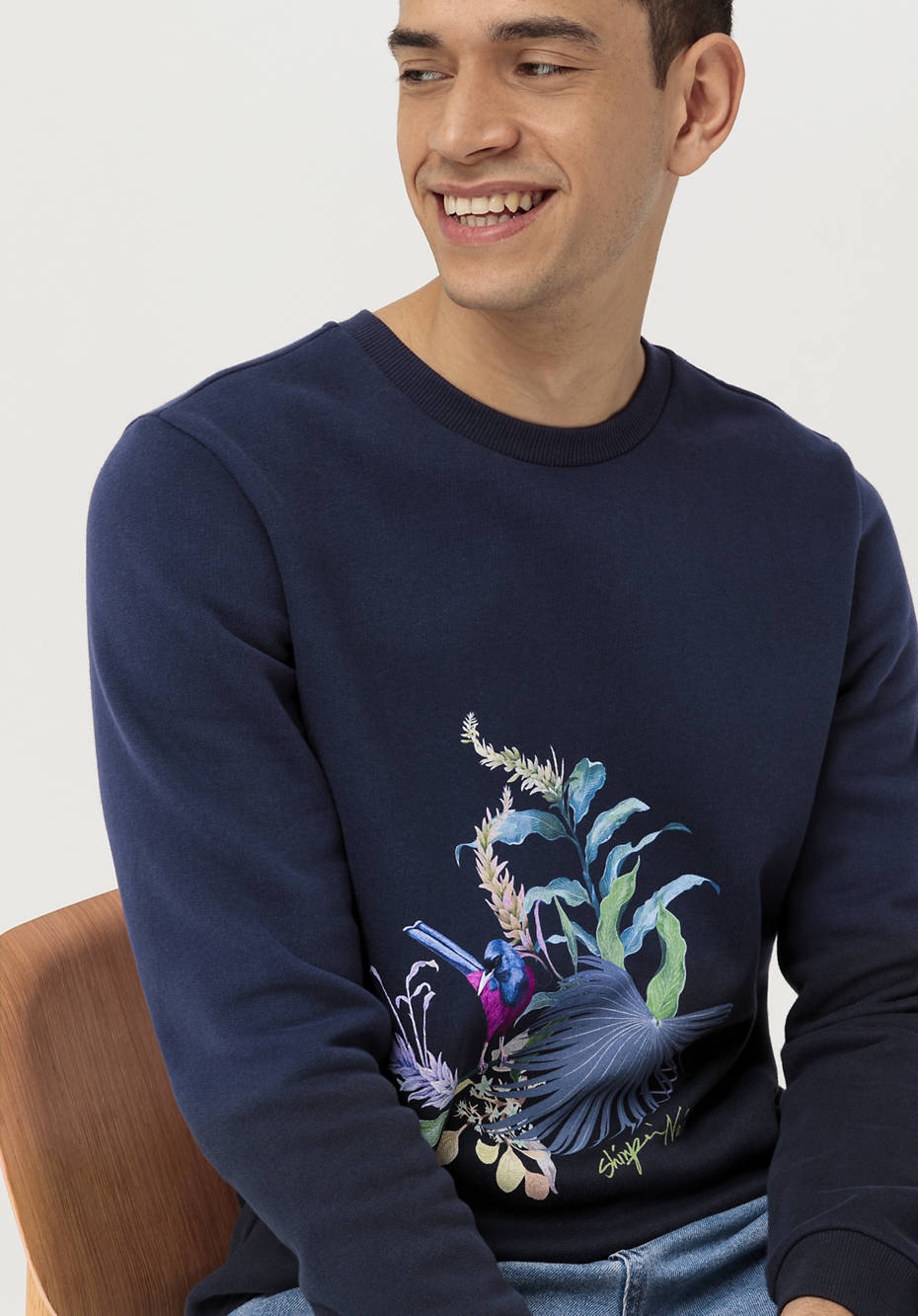 Sweater NAITO aus reiner Bio-Baumwolle