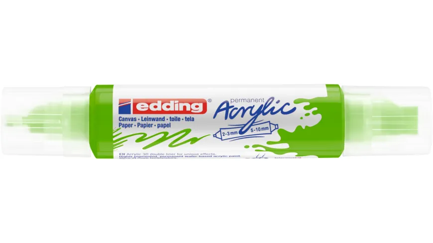 edding Double Liner 3D  gelbgrün 42 ml gelbgrün