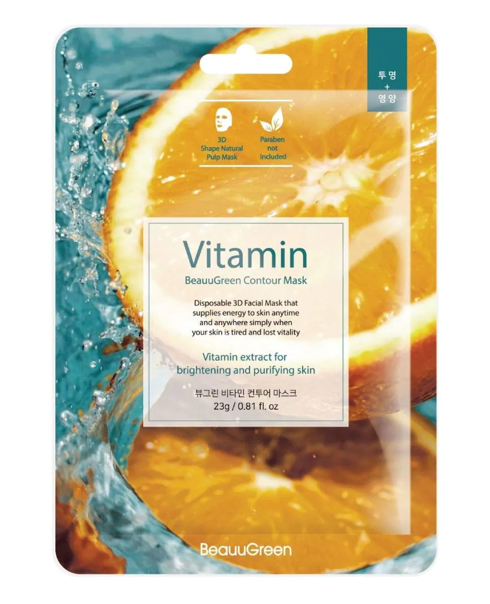 Beauugreen Contour Vitamin ansigtsmaske