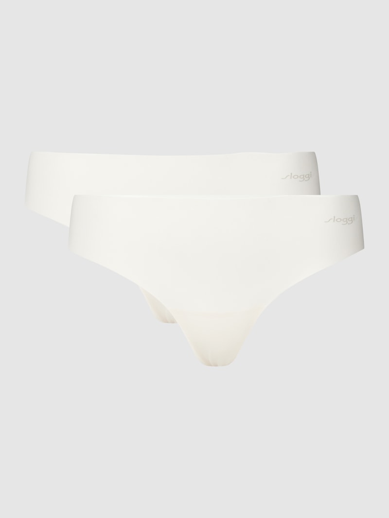 Slip im unifarbenen Design Modell 'ZERO MICROFIBRE 2.0' in offwhite
