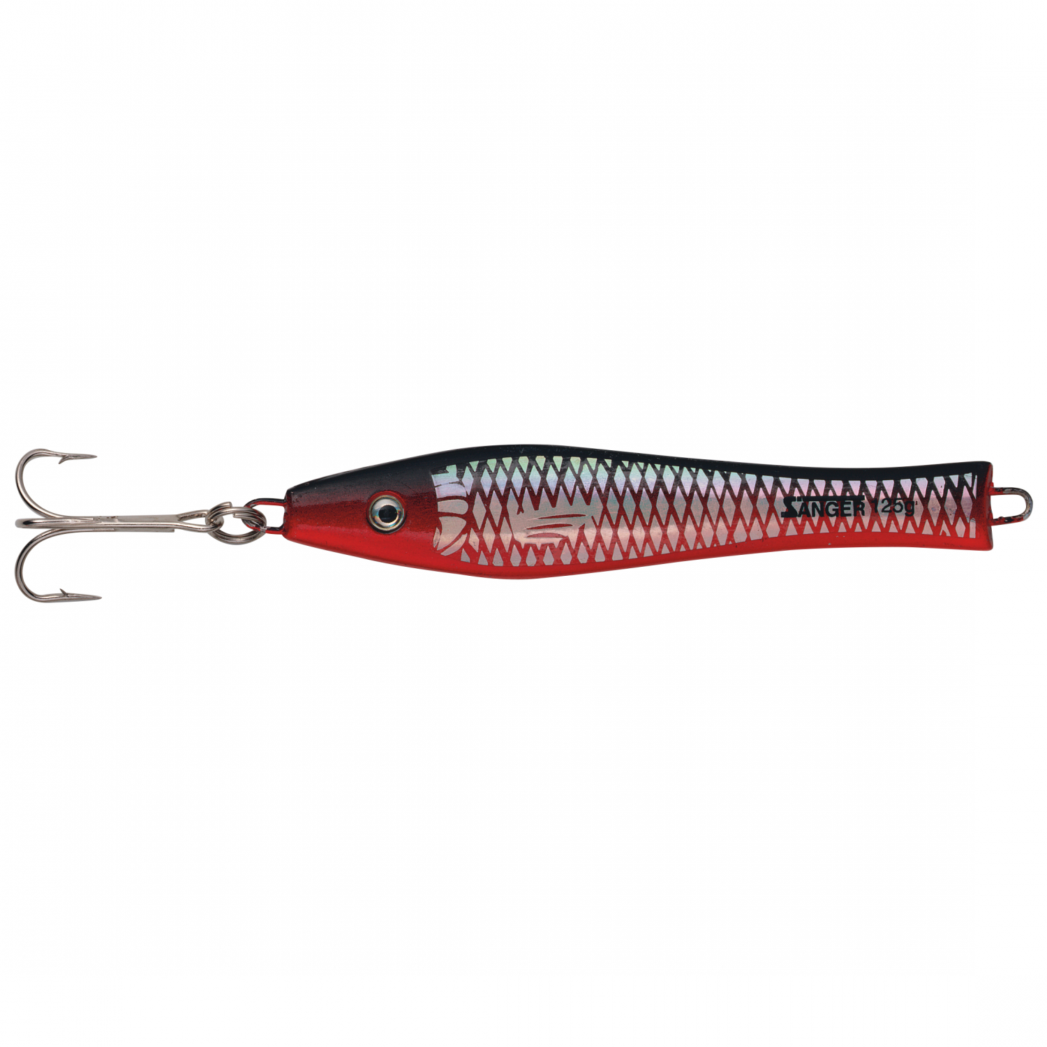 Aquantic Meerespilker 3D Holo (schwarz/rot)