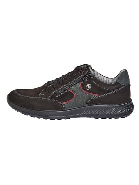 Schnürschuh mit beidseitigen Reißverschlüssen