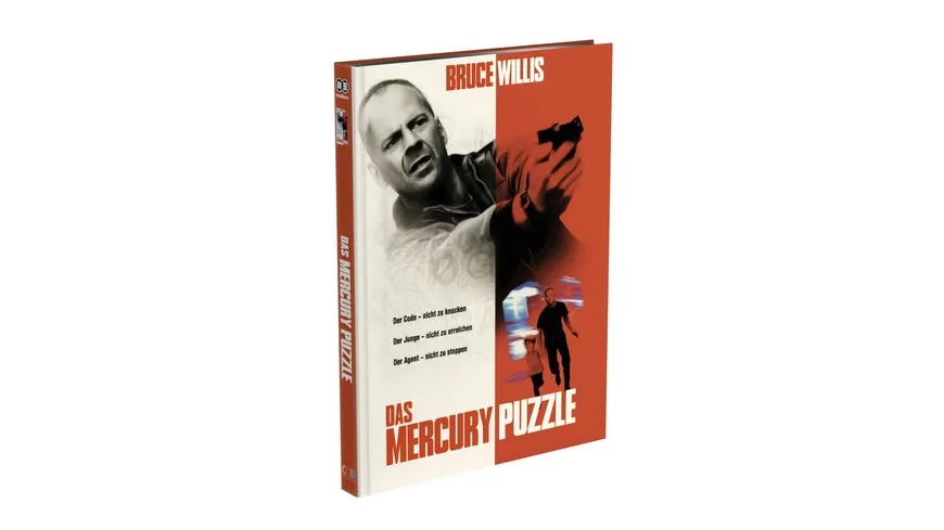 DAS MERCURY PUZZLE - 2-Disc Mediabook - Cover B - Limited 333 Edition  (Blu-ray + DVD)
