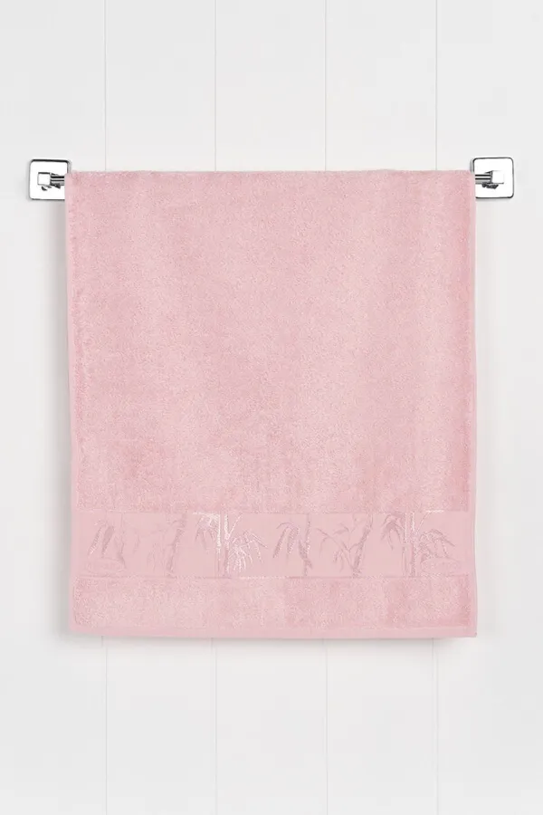 FAVORA  Nurpak Bambus-Gesichtstuch 50 x 90 – Puder