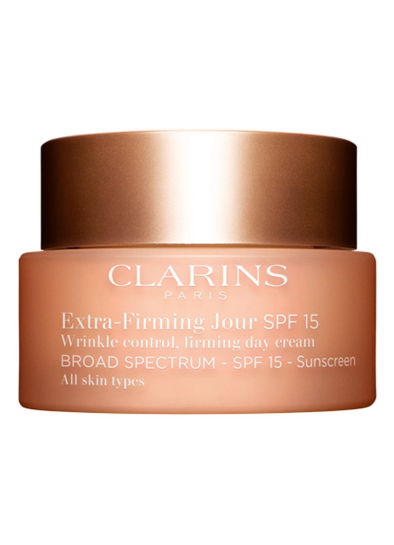 Crema giorno extra-rassodante Clarins per tutti i tipi di pelle SPF 15 - Crema giorno