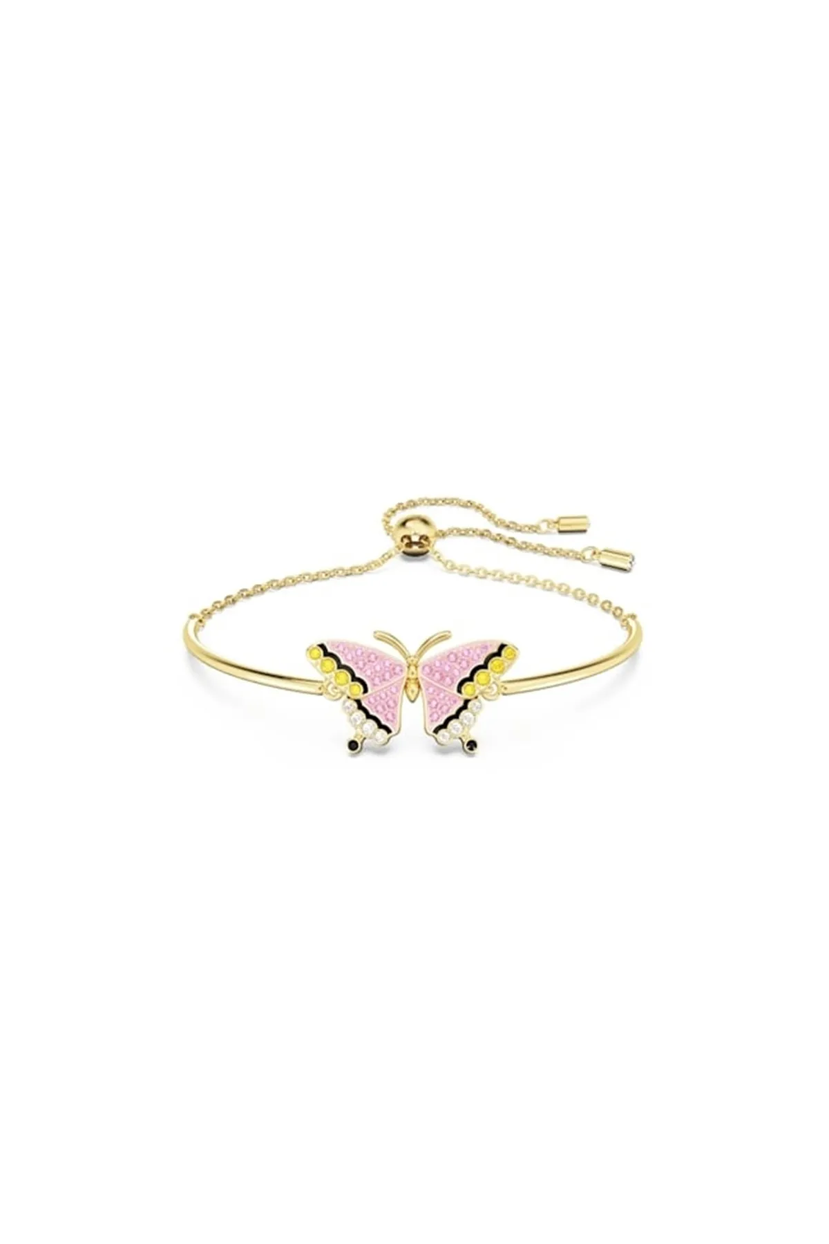 Swarovski  Armband - Goldfarben - Naturstein