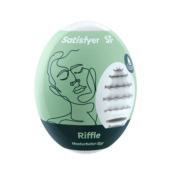 Satisfyer Masturbator Egg 3-delt sæt Riffle