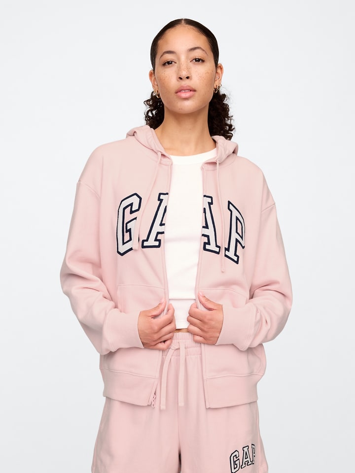 GAP Sweatjacke in Rosa günstig kaufen
