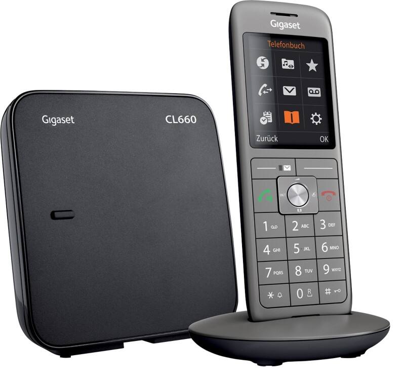 Gigaset Telefon CL660 Anthrazit