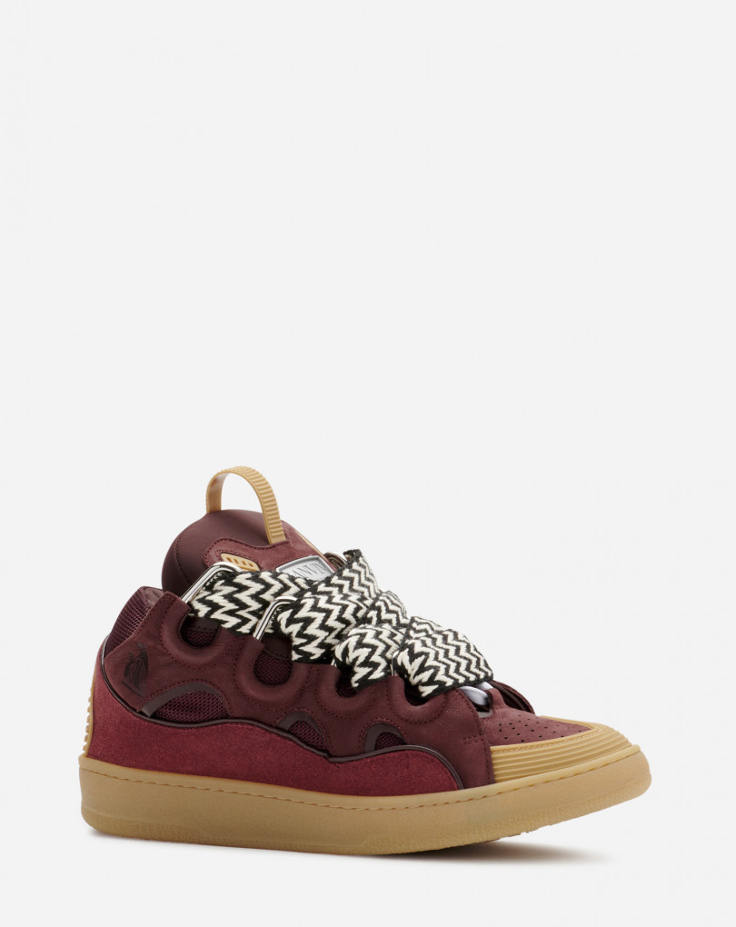 SNEAKERS CURB EN CUIR