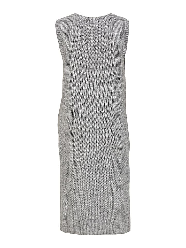 ONLY Strickkleid in Grau günstig kaufen M