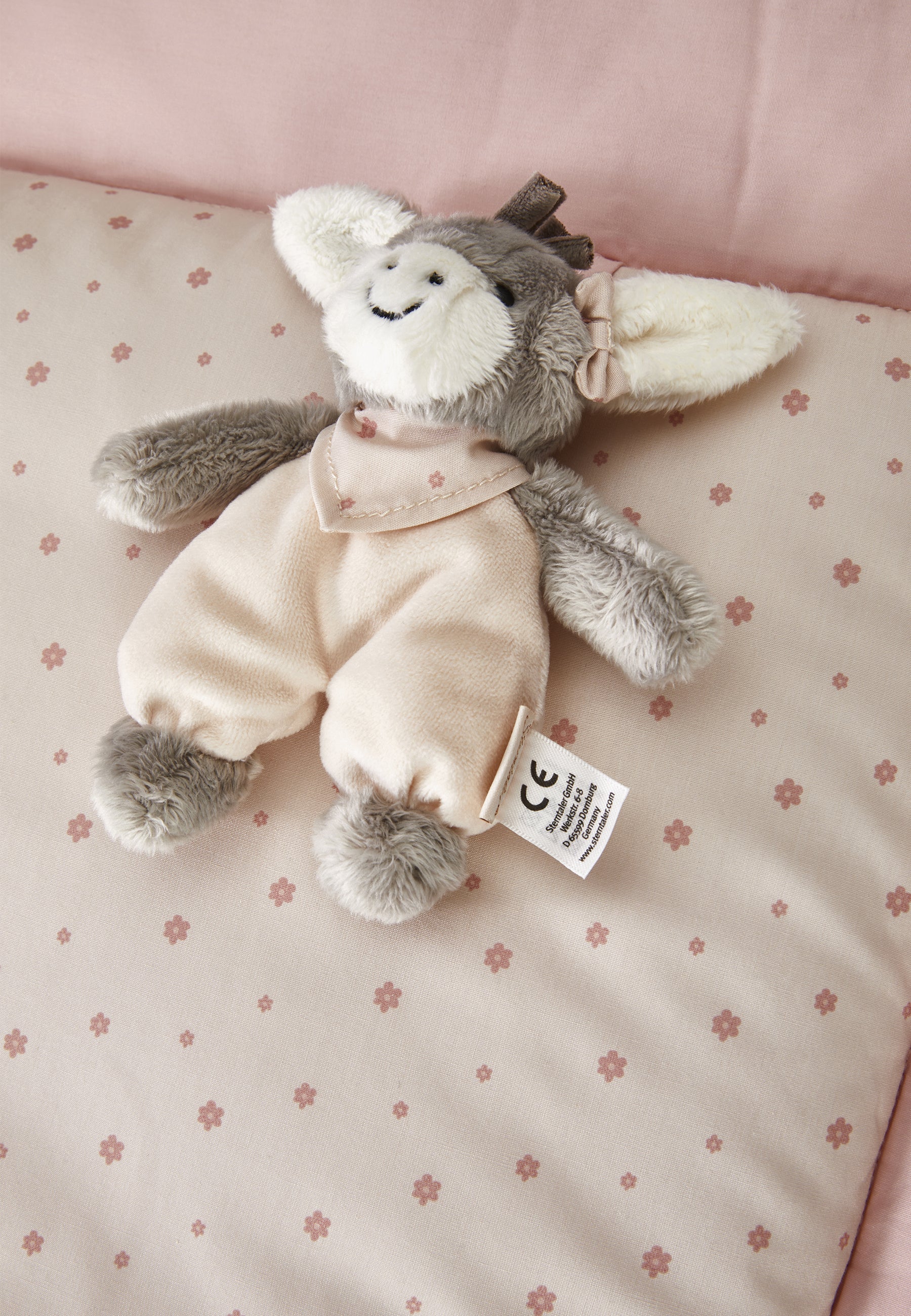 Krabbeldecke Esel Emmi Girl in rosa