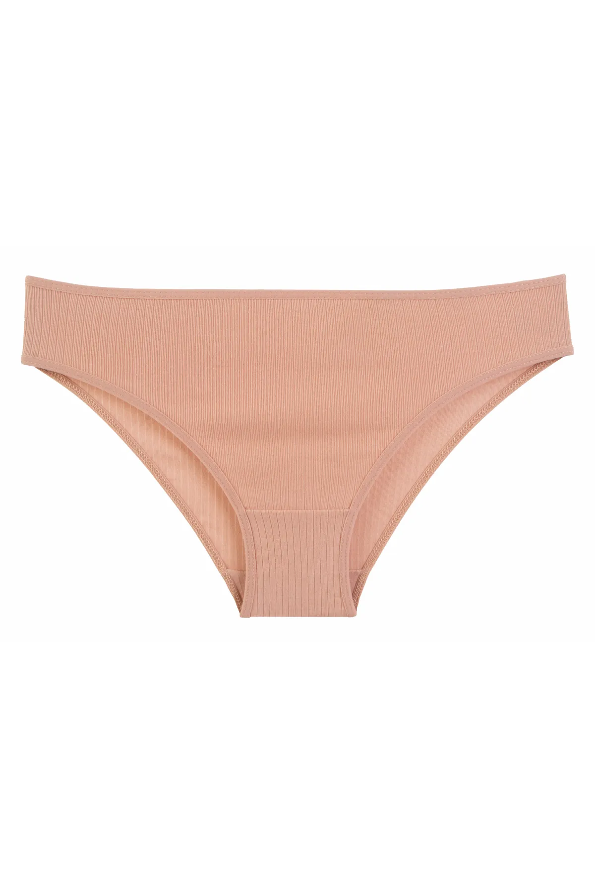 Nicoletta  Damenhöschen 5er-Pack Lycra-Unterhemd aus gerippter Baumwolle MIXCOLOR