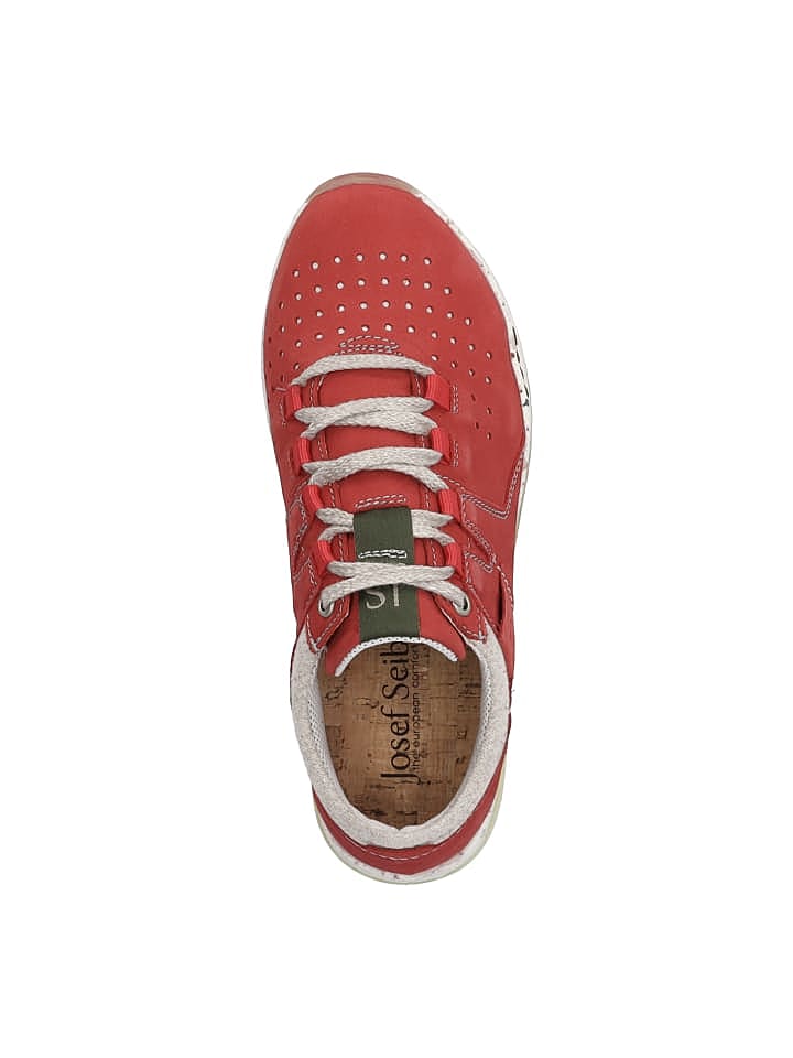 Josef Seibel Sneaker Ricky in rot-kombi günstig kaufen 38