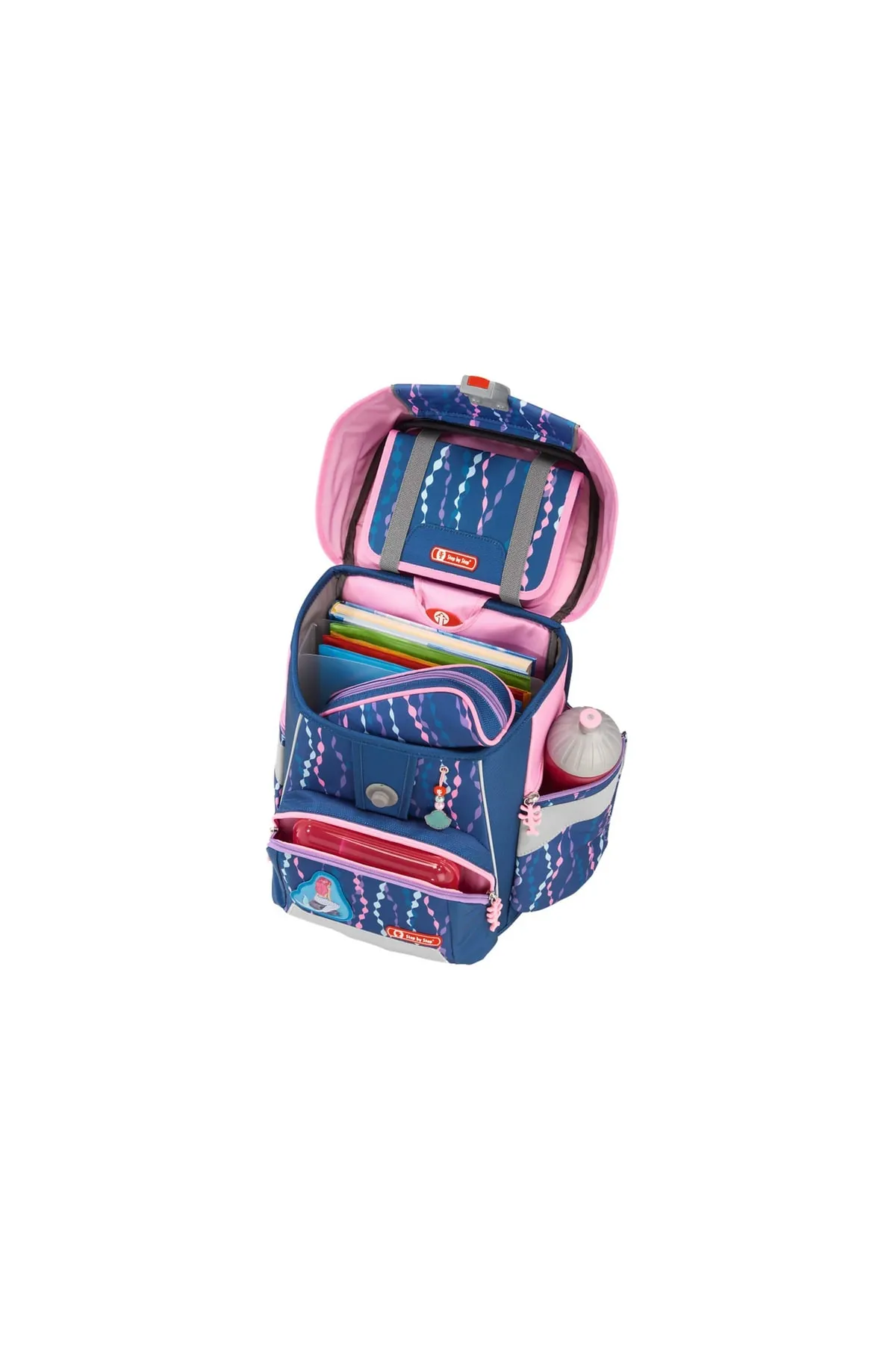 Step By Step  Rucksack - Blau - Unifarben