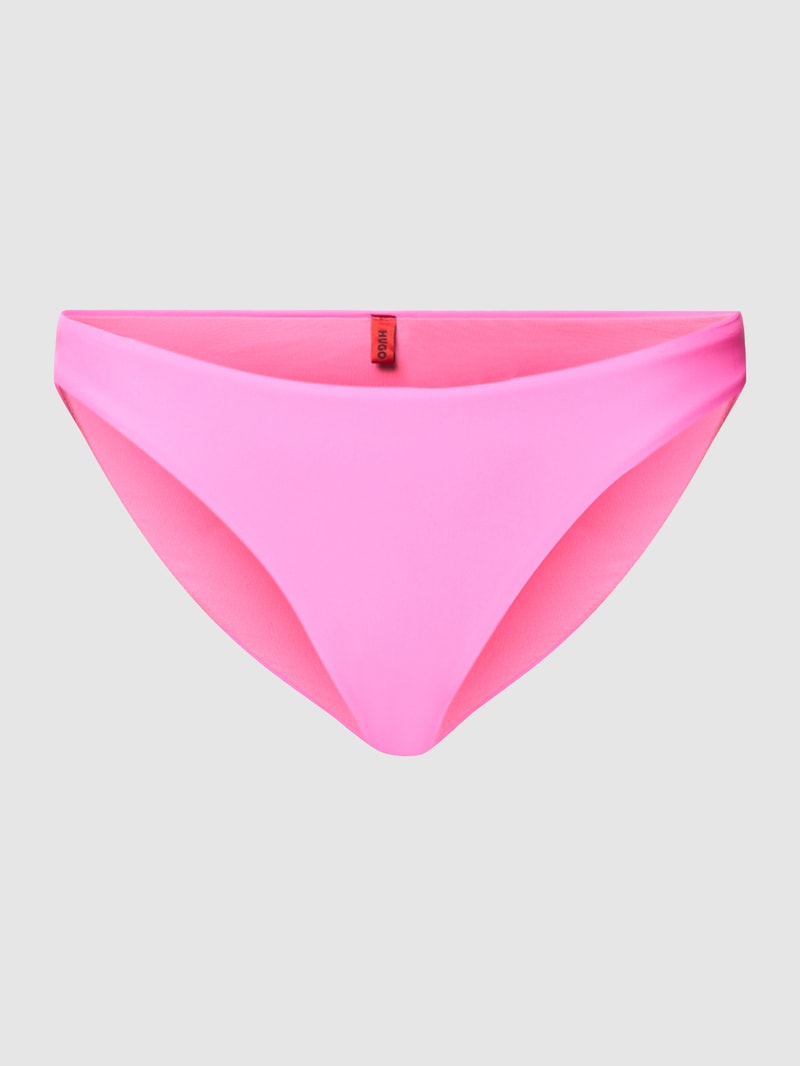 Bikini-Hose in unifarbenem Design Modell 'PURE' in pink