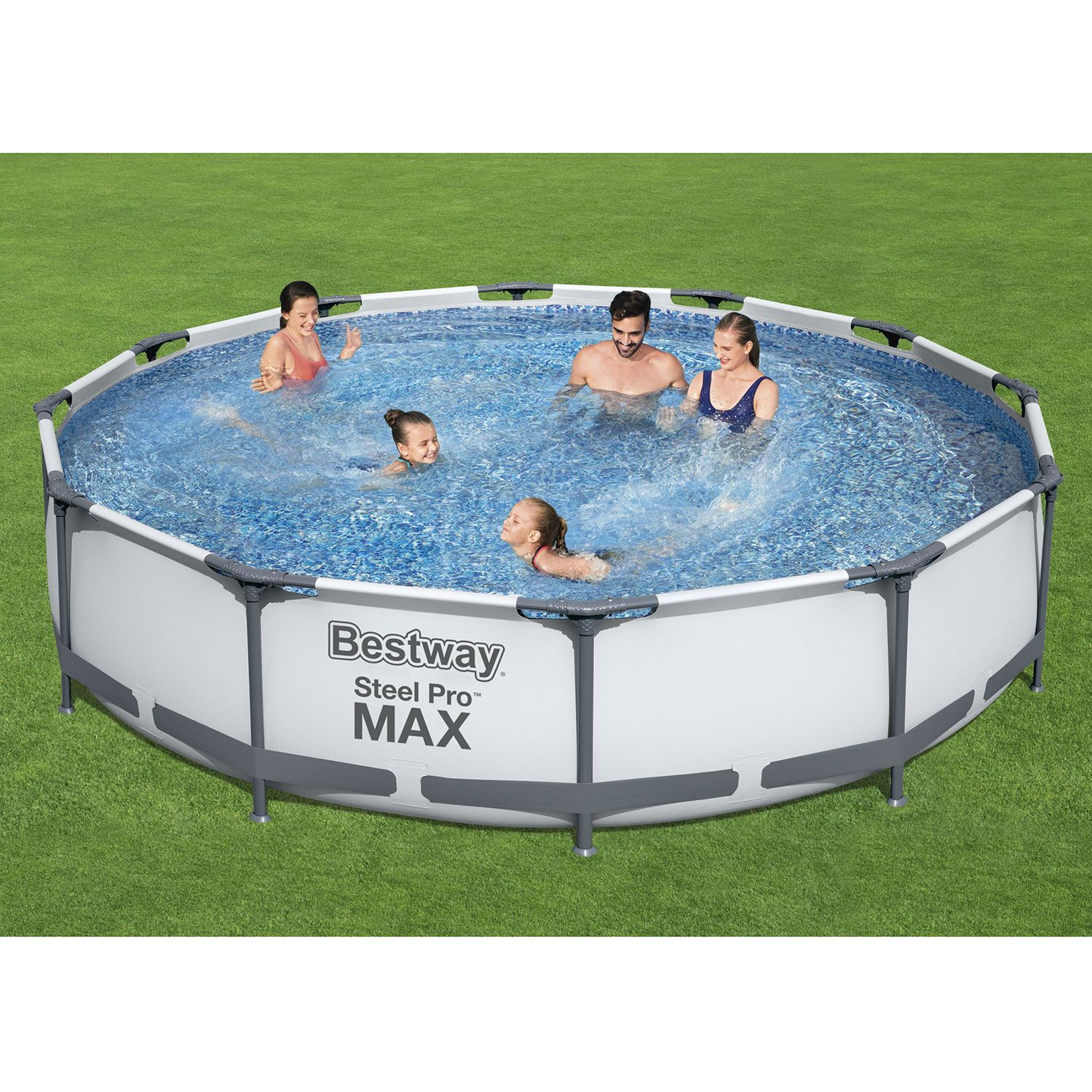 Bestway Steel Pro Max 366 cm Schwimmbecken mit Pumpe