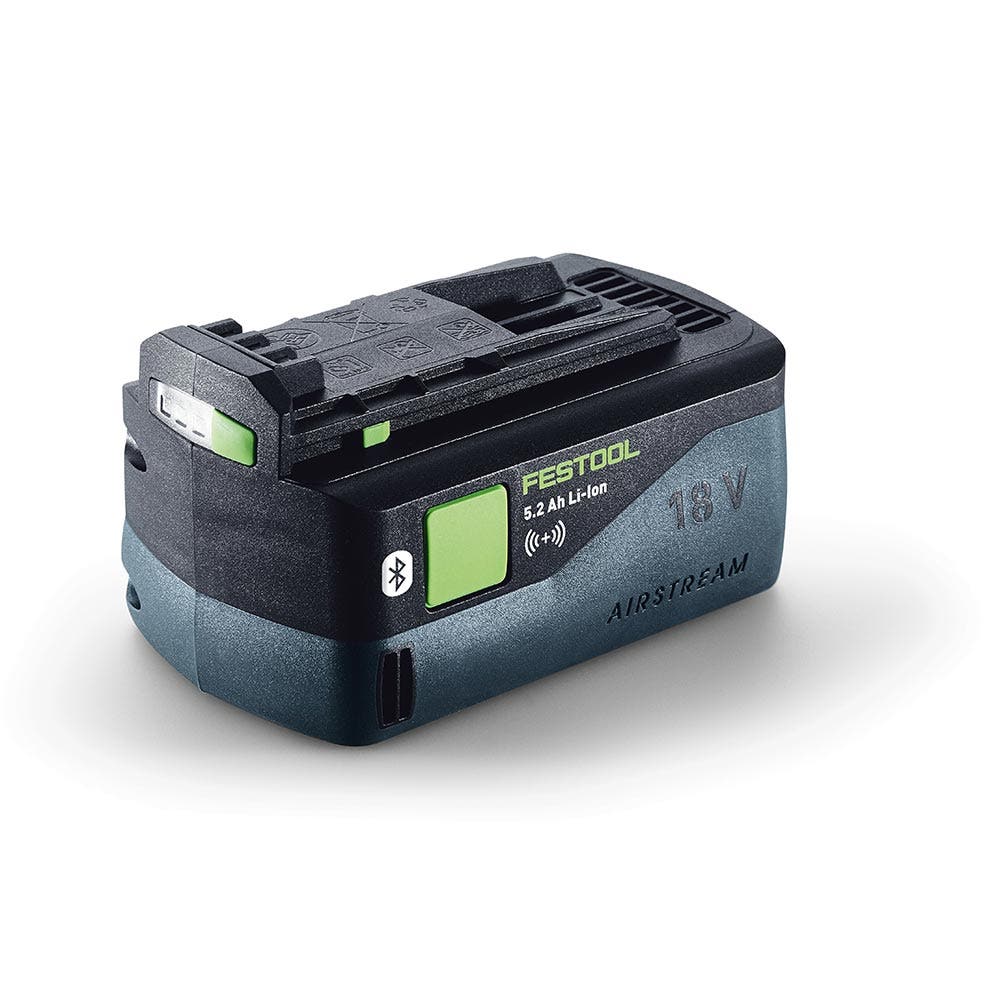 Bateria de íon de lítio FESTOOL 18V 5.2Ah AIRSTREAM Bluetooth 202479