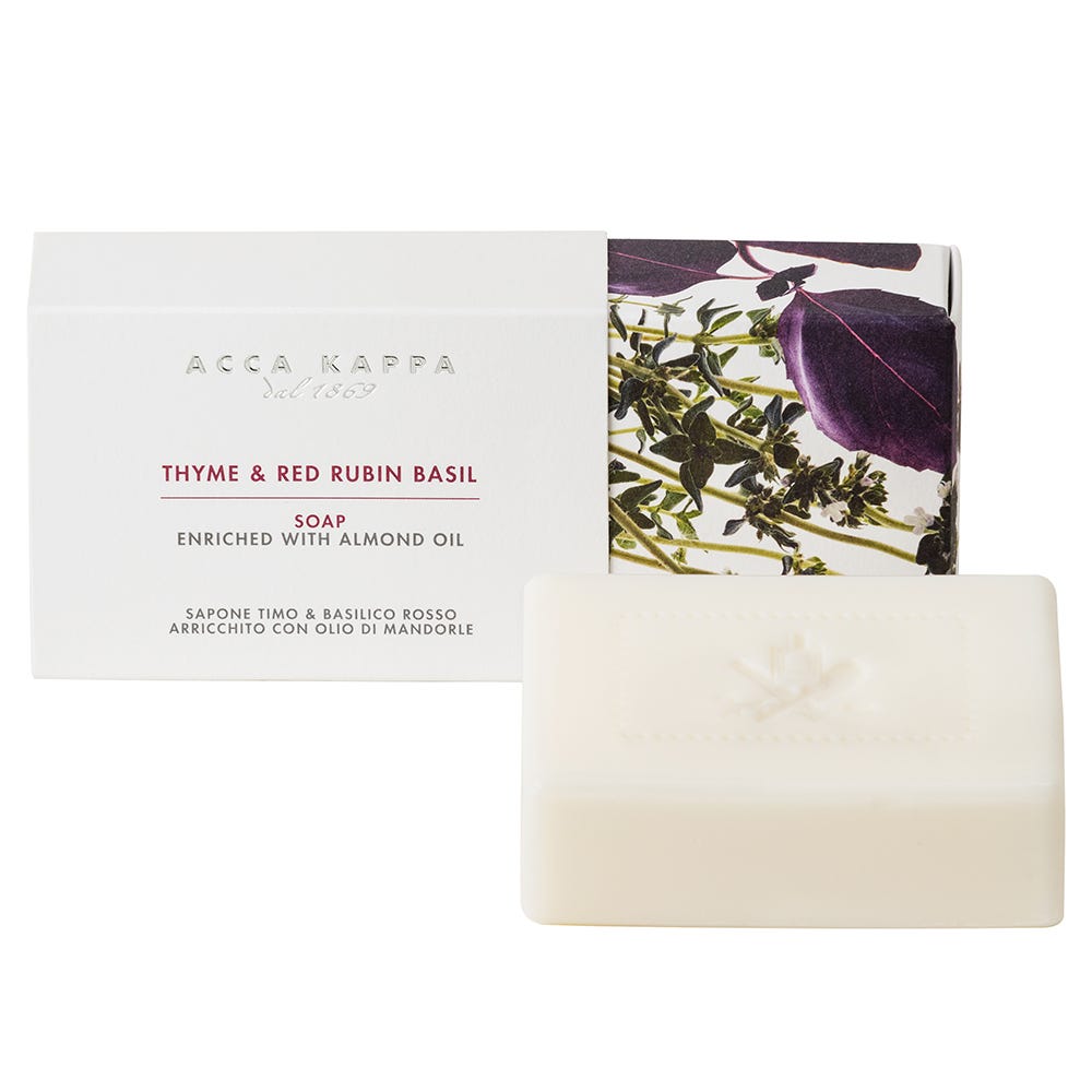 Acca Kappa Thyme & Red Rubin Basil Soap 150 g