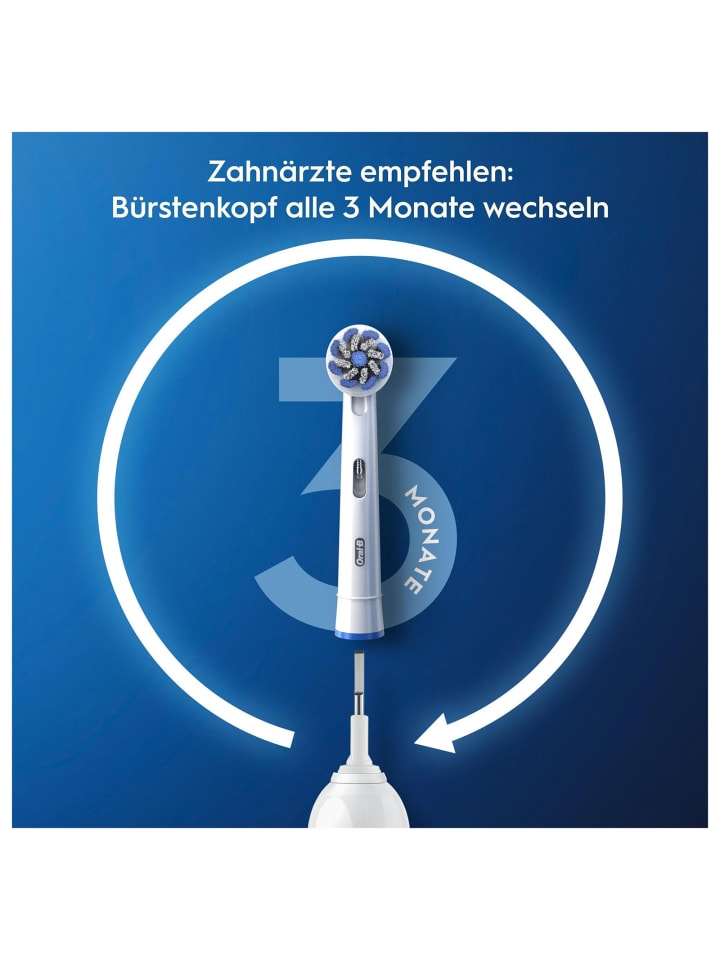 Oral-B Zahnbürste Pro 3 3900 weiß in Weiß günstig kaufen onesize