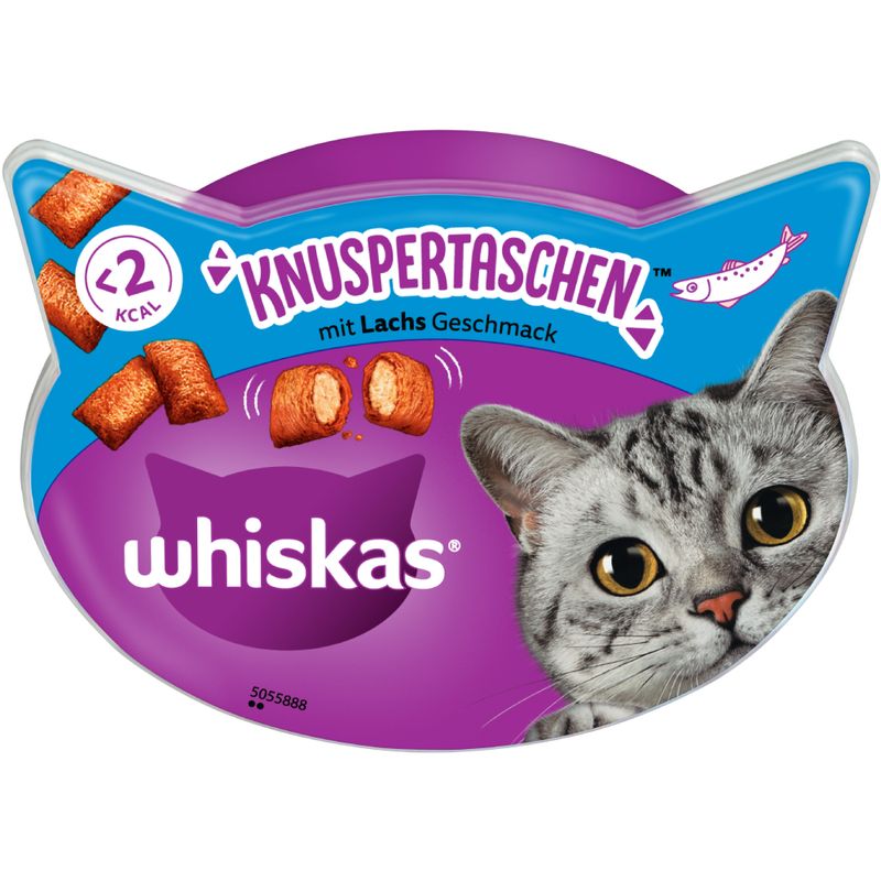 Sparpaket Whiskas Knuspertaschen 8 x 60 g zu TOP-Preisen | bitiba