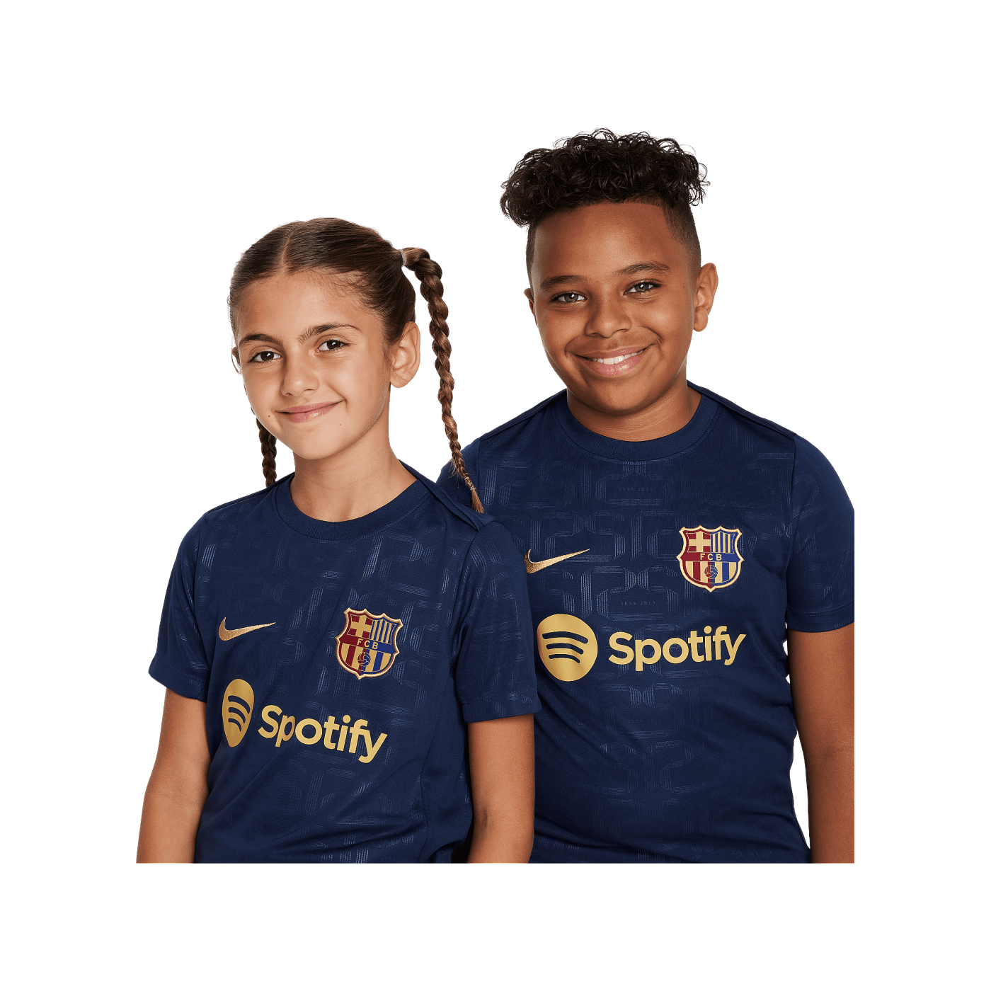 Nike FC Barcelona Academy Trainingshirt Kids Blau F411