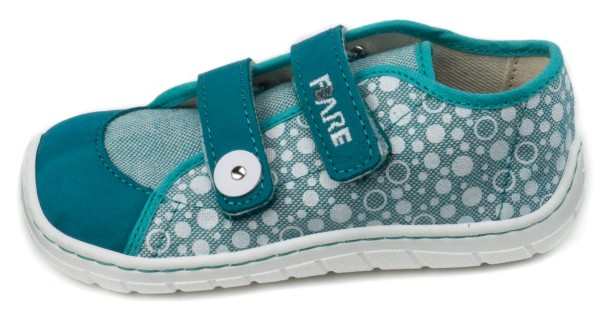 Fare Bare |vA ~ LowCut Leder & Canvas ~ Hellblau