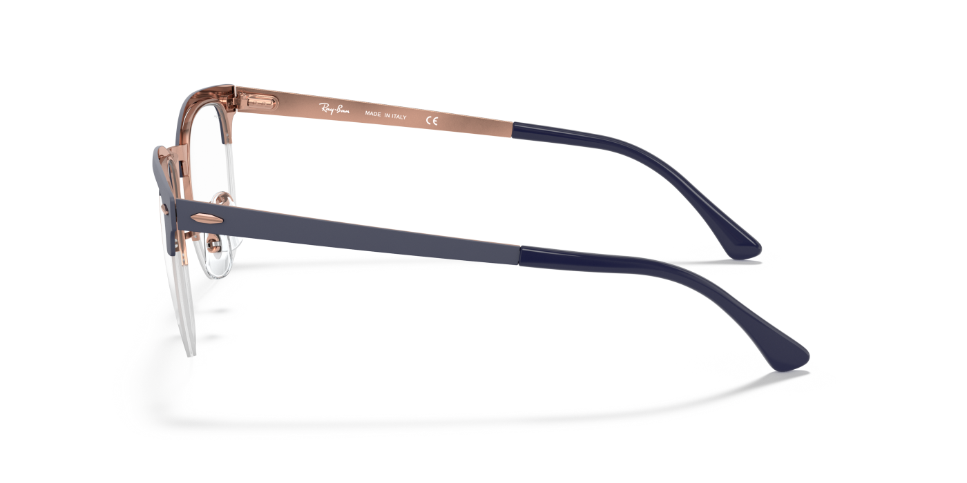 CLUBMASTER METAL OPTICS - Lucido Blu